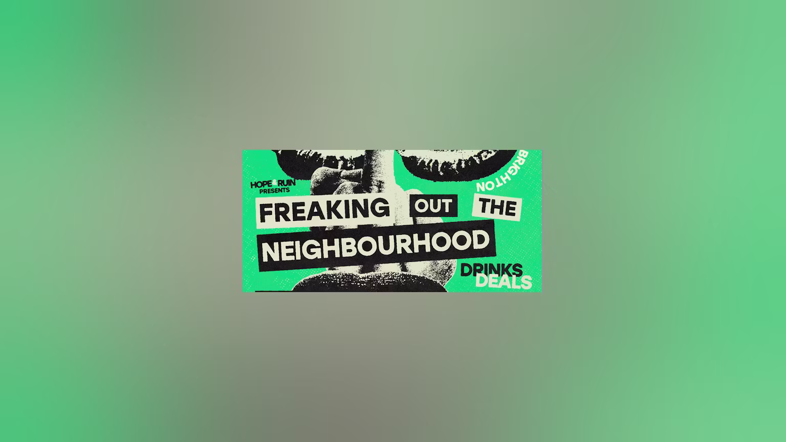 DJ FREAKING OUT THE NEIGHBOURHOOD