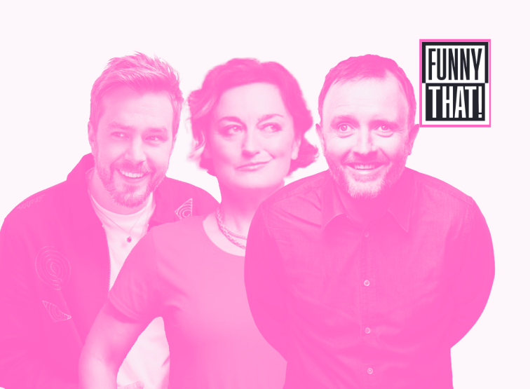 Chris McCausland, Zoe Lyons and MC Iain Stirling