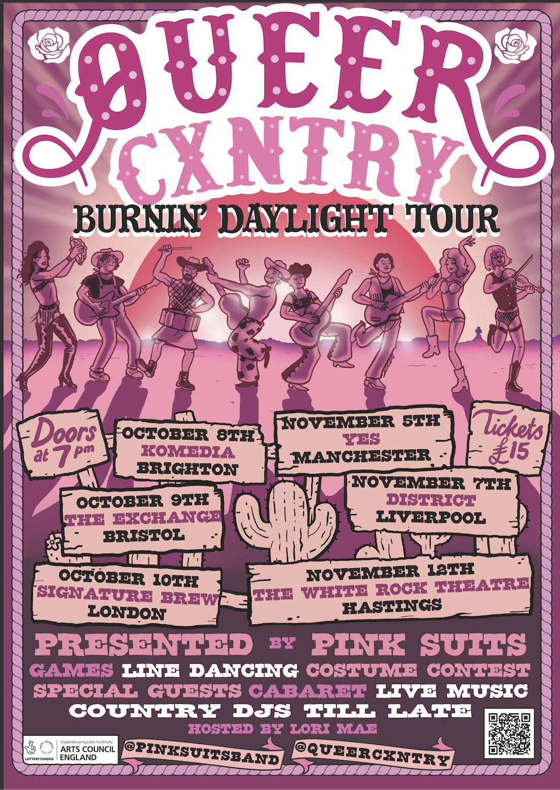 Queer Cxntry - Burnin' Daylight Tour