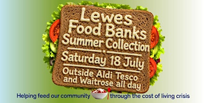 Lewes Food Banks Summer Collection