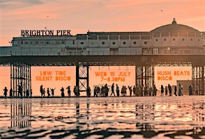 Daylight Disco Club- Low tide silent disco, shoreline EAST side Palace pier