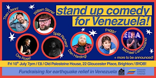 Stand Up Comedy for Venezuela!