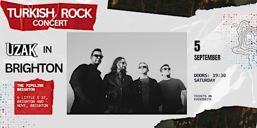 UzaK - Turkish Rock Concert @Brighton